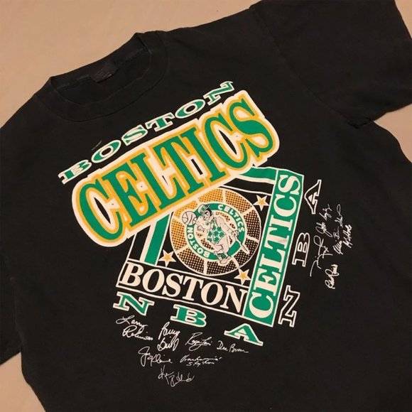 Gildan Other - Vintage NBA 90's Boston Celtics Comics Salem Shirt, Graphic Tee, Unisex T-Shirt